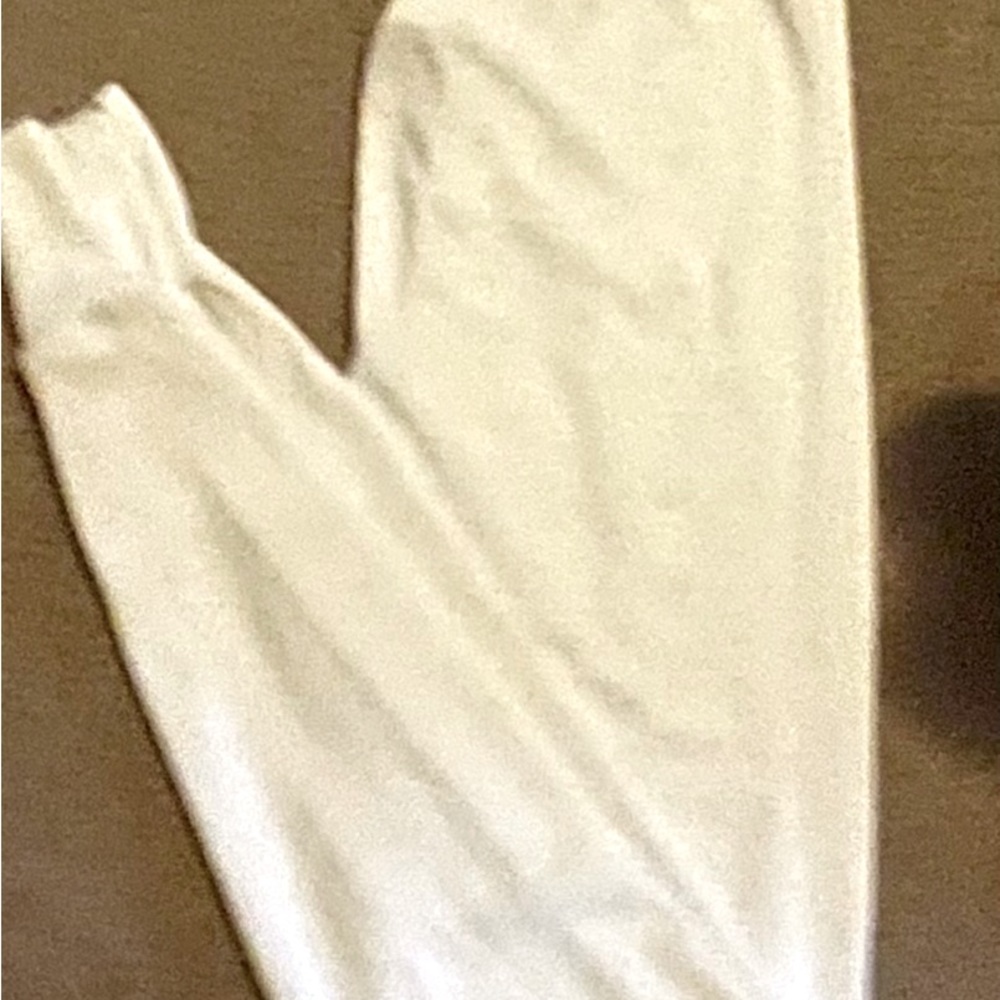 Woman’s lands End white legging size medium never wore - Picture 5 of 7